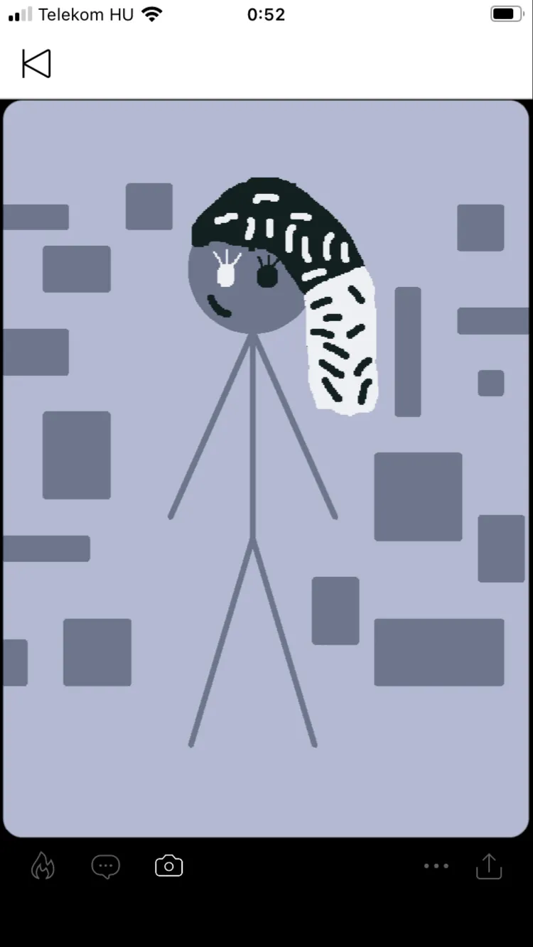 ai character: VoidSticky background