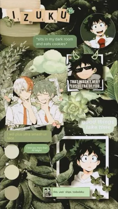 ai character: Deku x you background