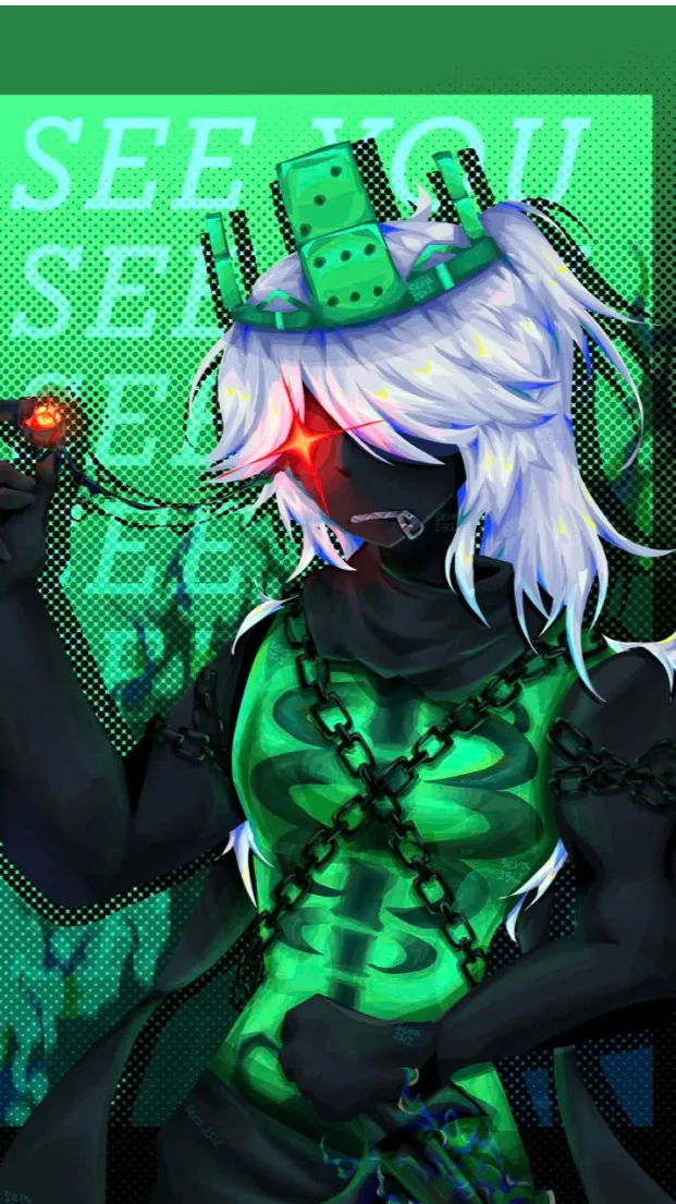 ai character: 1x1x1x1 X You  background