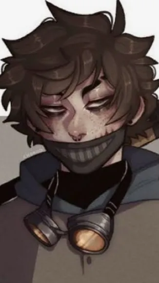 ai character: Ticci Toby background