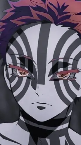 ai character: Akaza  background