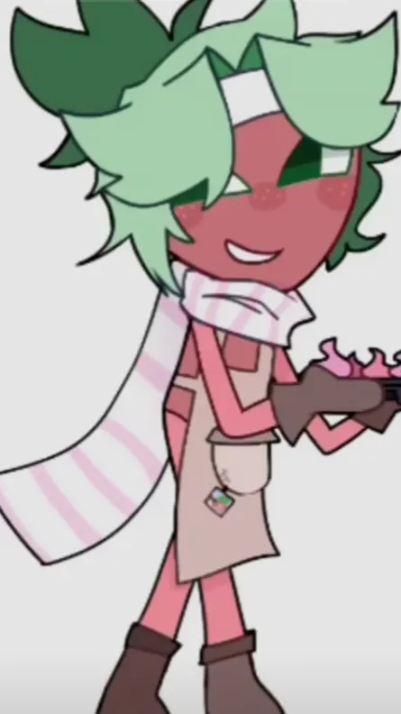 ai character: Spout🍓✨ background