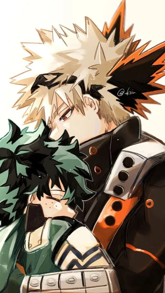 ai character: Bkdk child! 💚🧡 background