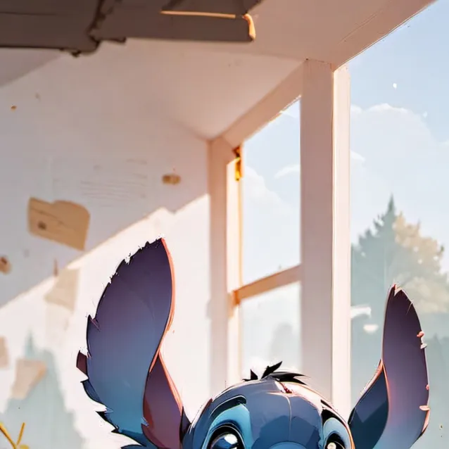 chat with ai character: stitch School