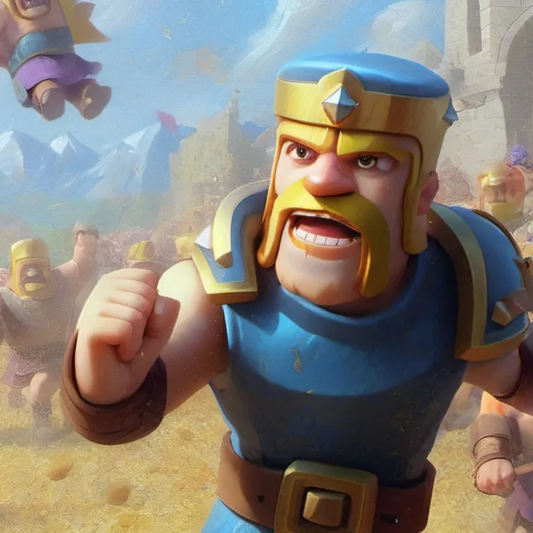 chat with ai character: Clash of clans