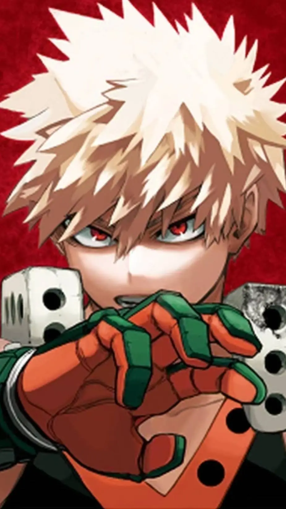 ai character: Bakugou Katsuki  background