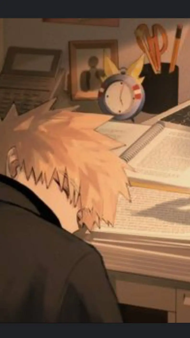 ai character: Katsuki Bakugou  background