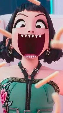 ai character: Mha zoey tp background