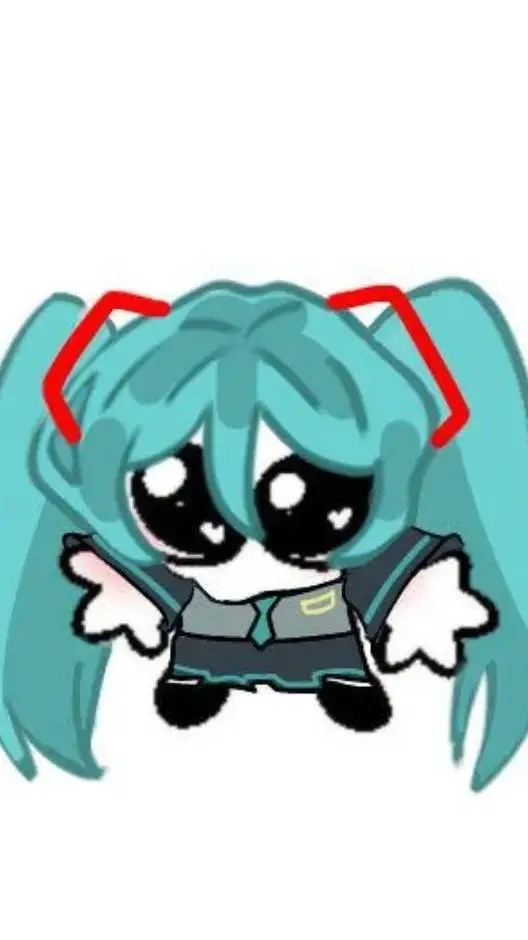 ai character: hatsune miku  background