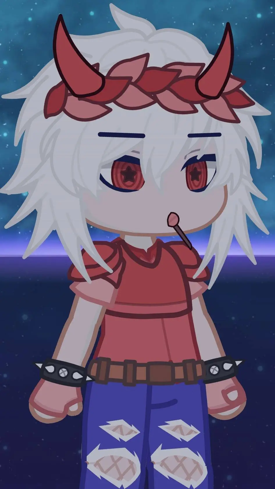 ai character: 🍭Xion🍓 background