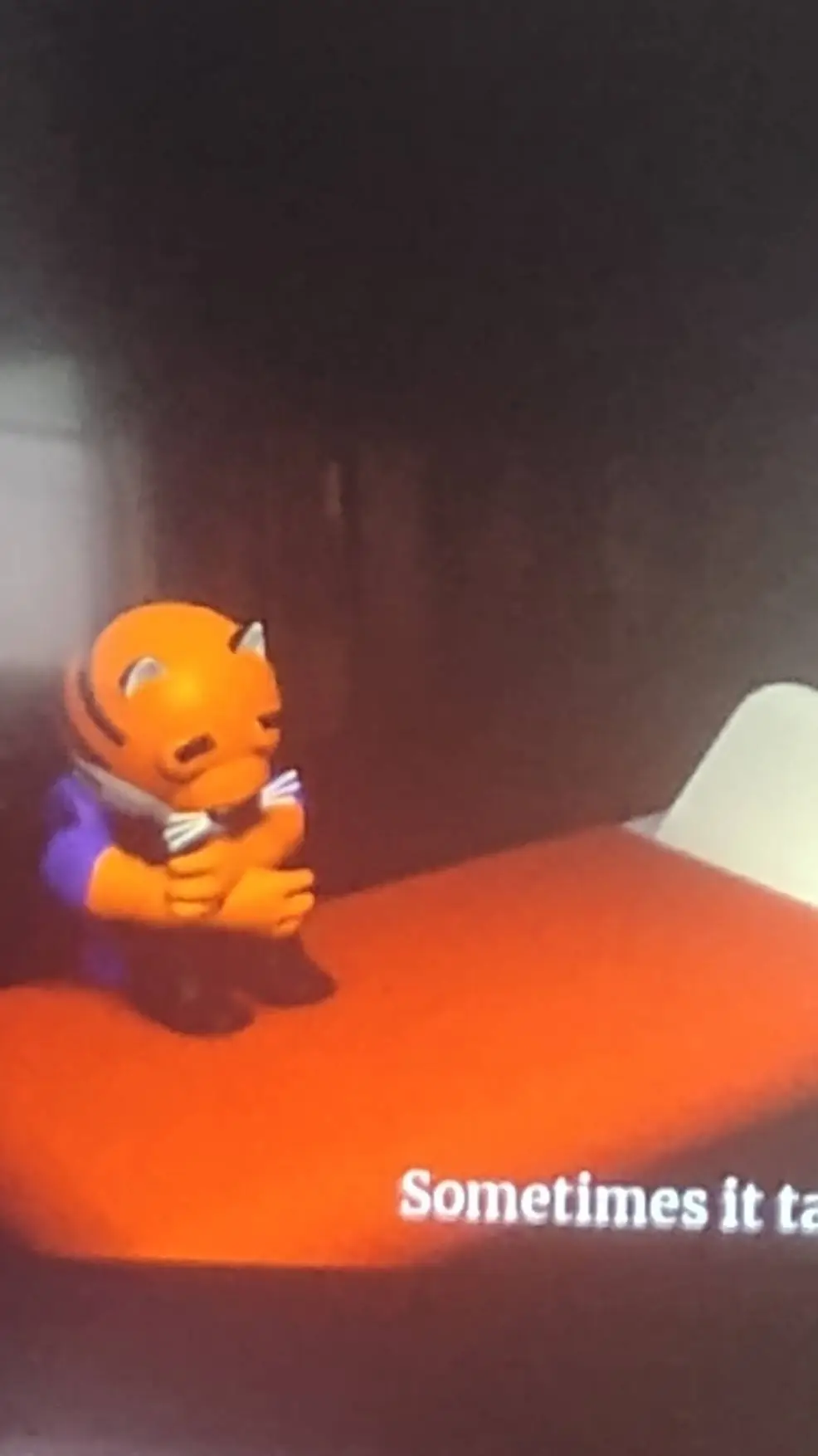 ai character: kid Tigry  background