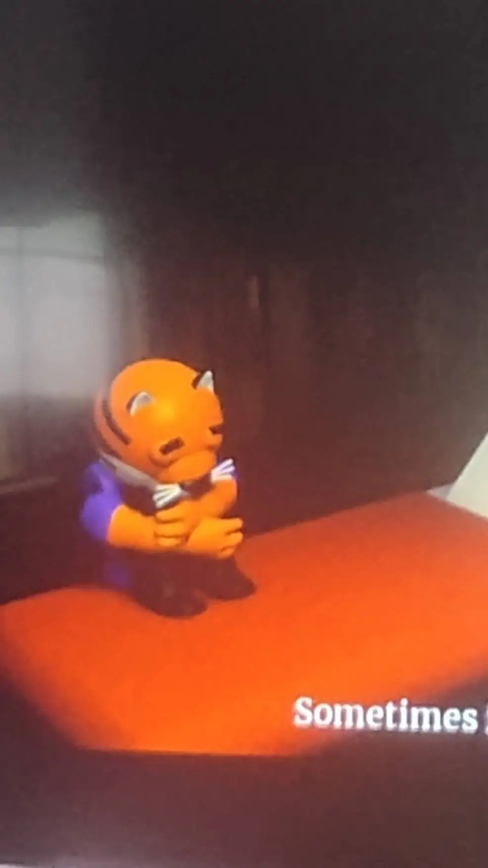 ai character: kid tigry background