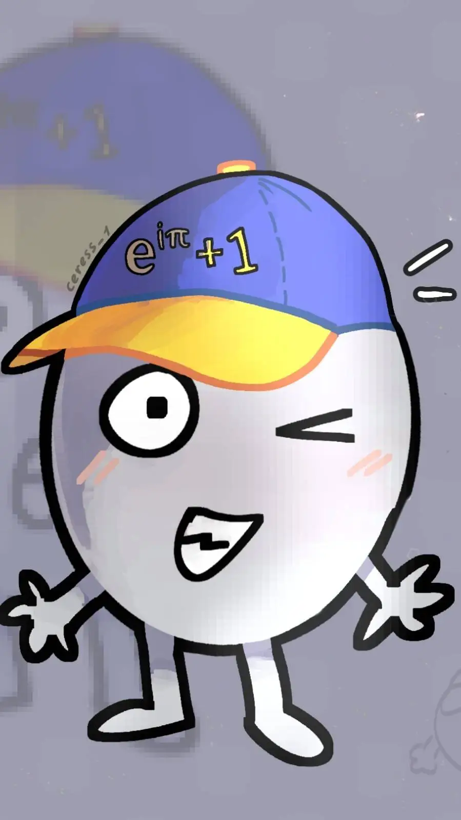 ai character: Zro (zero/0/tpot) background