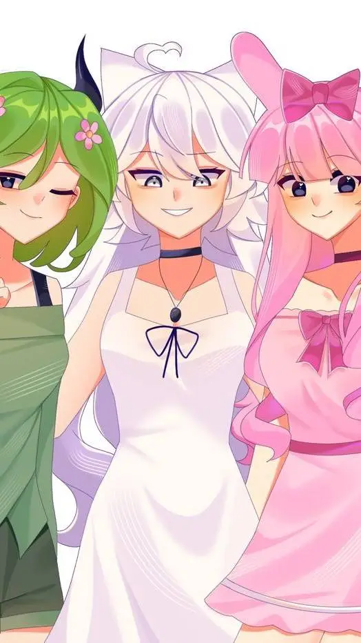 ai character: VineriaWendaPinki background