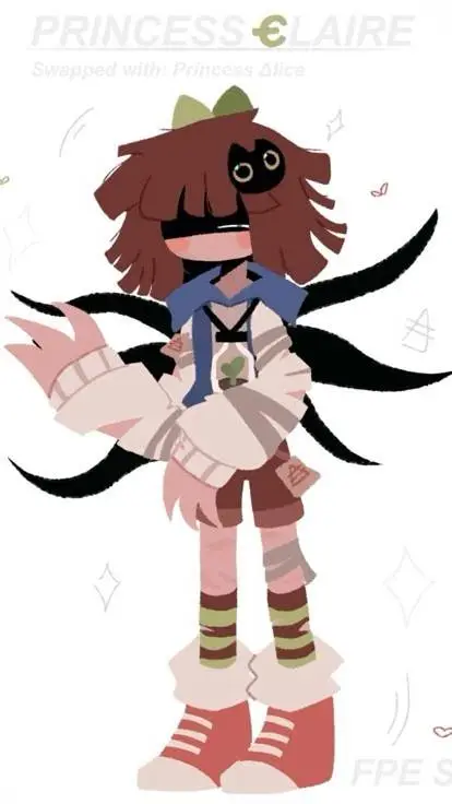 ai character: Claire sw au background