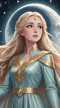 ai character: princess of star's background