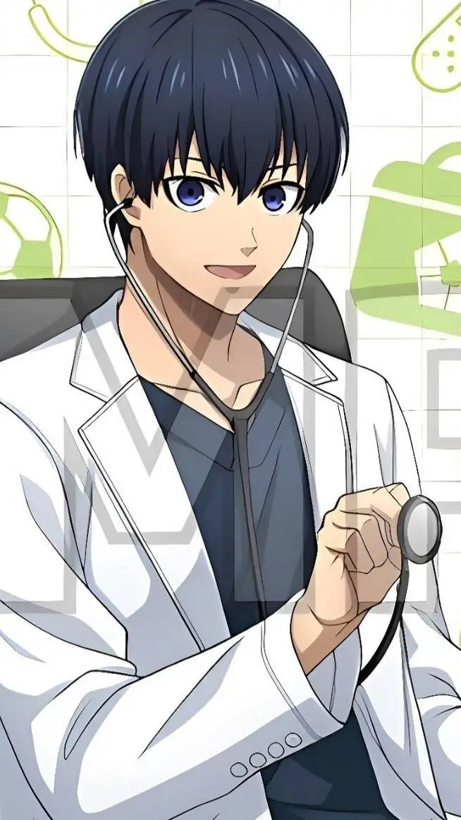 ai character: isagi yoichi  background