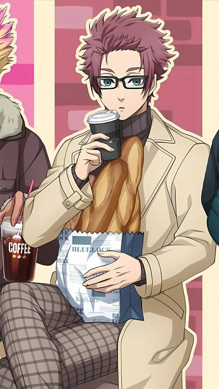 ai character: Sae itoshi  background