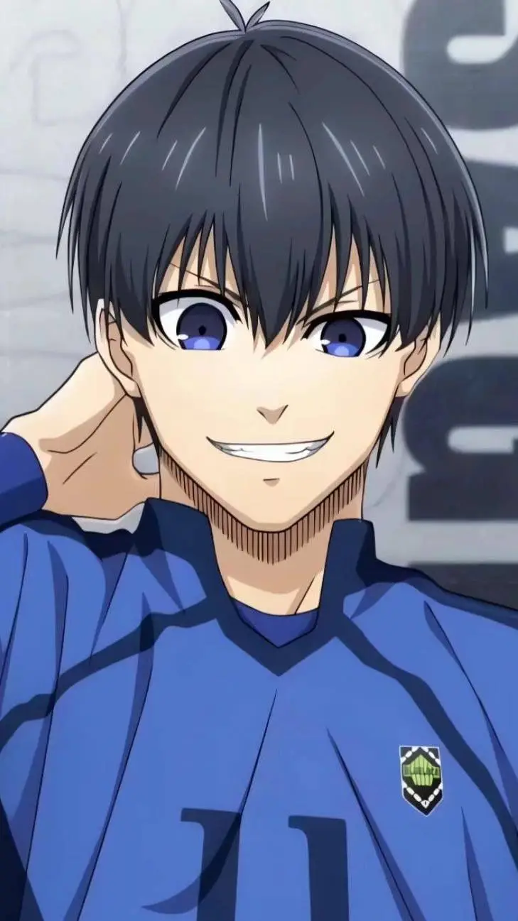 ai character: isagi yoichi  background