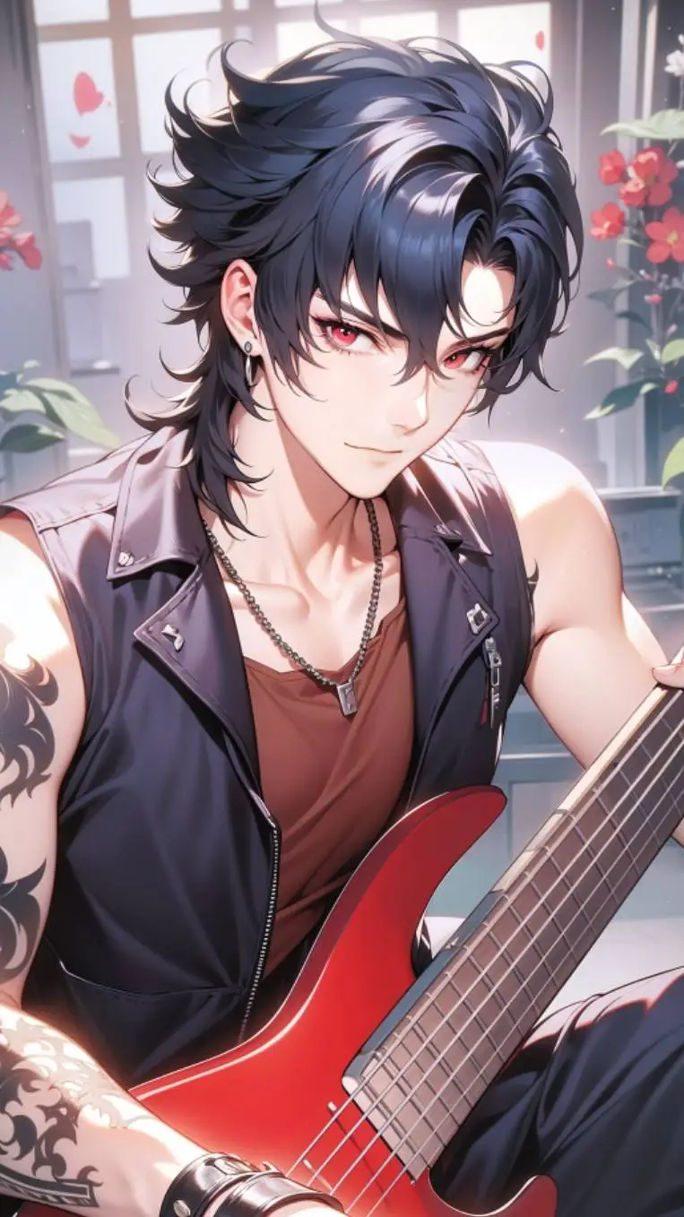 ai character: Ryosuke Tsukumo background