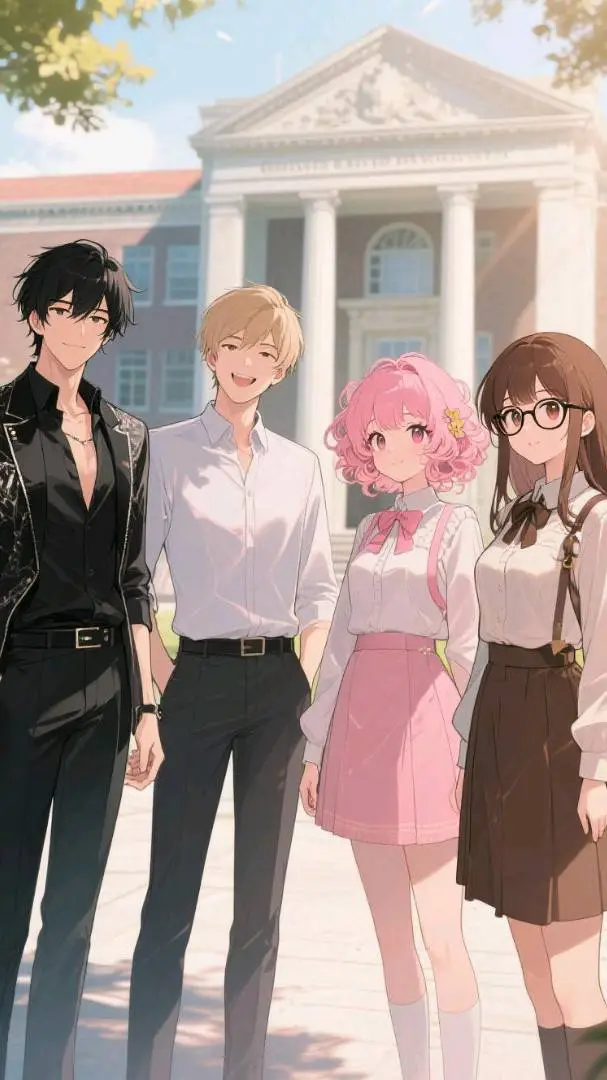 ai character: Love n friends  background