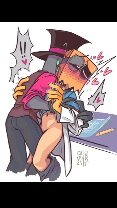 ai character: Black hat  background