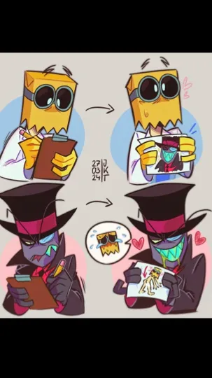 ai character: Black hat background