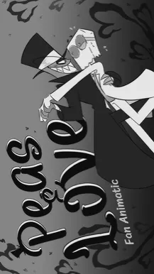 ai character: Black hat background