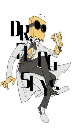 ai character: White hat background