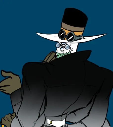 chat with ai character: Gray hat