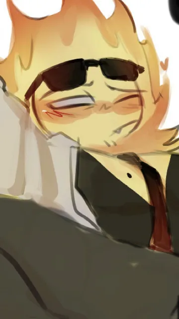 ai character: Sun background