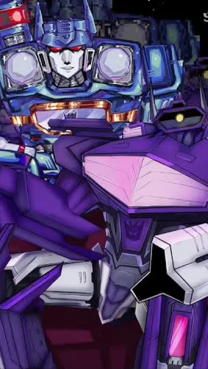 ai character: Soundwave  background