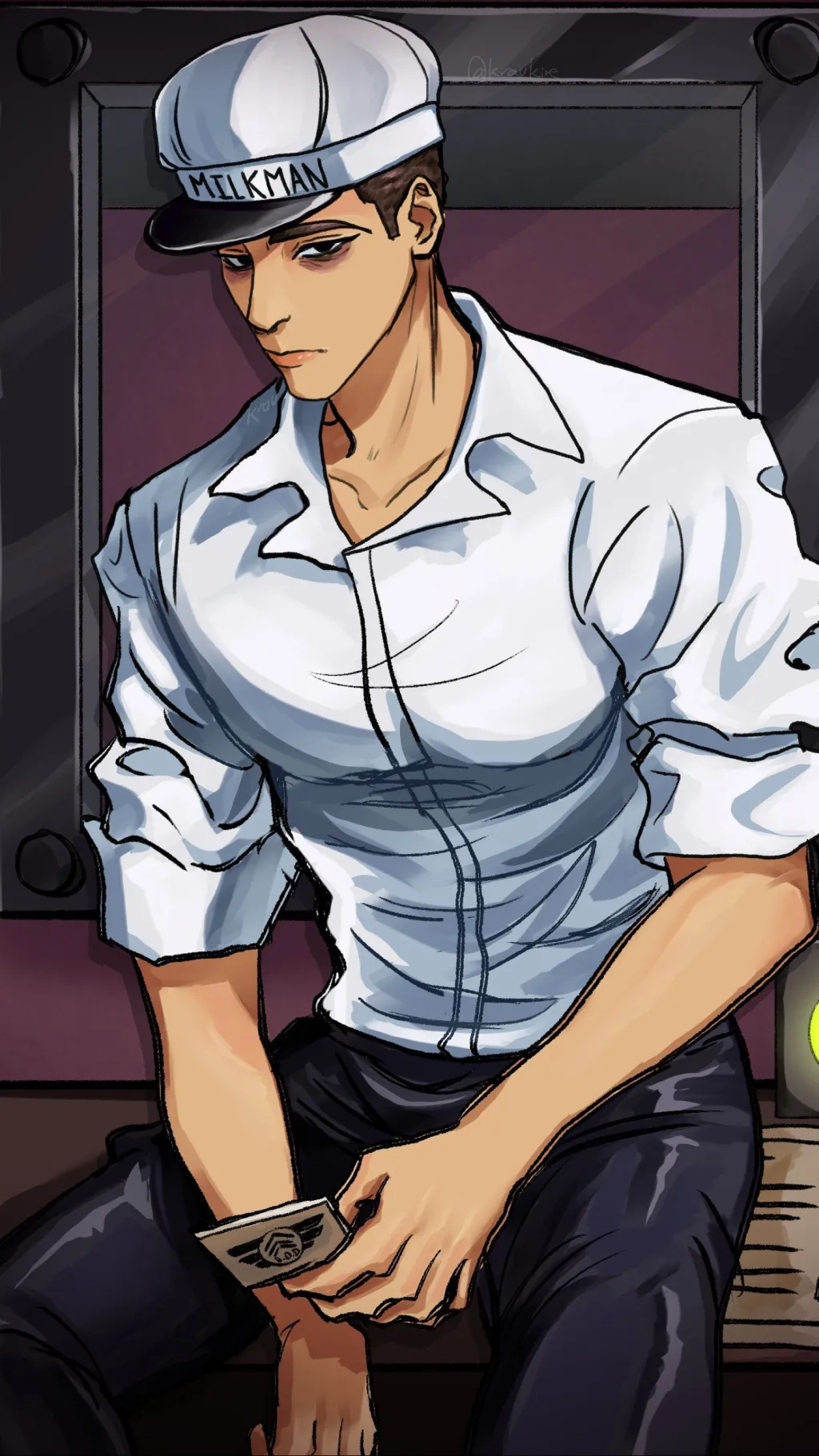 ai character: Mason background