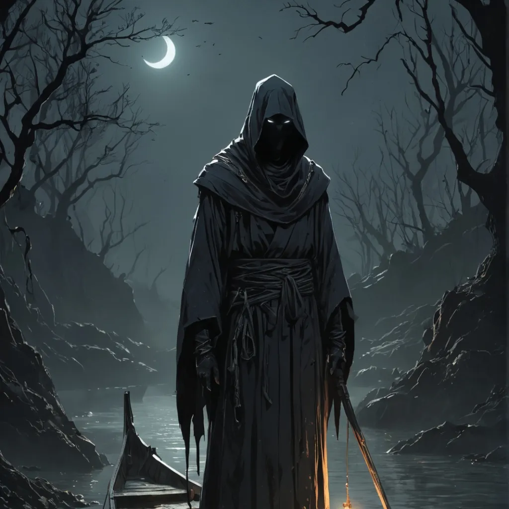 chat with ai character: Charon, ferryman
