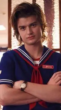 ai character: Steve Harrington  background
