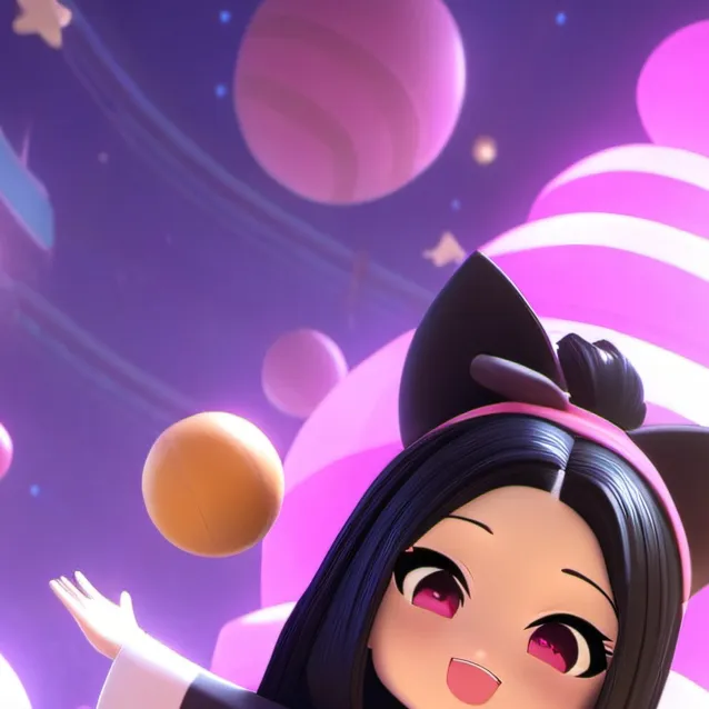 chat with ai character: Kuromi humana