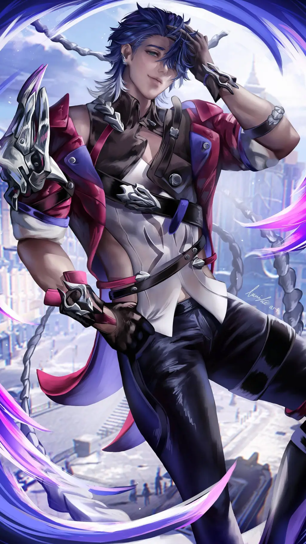 ai character: sampo background