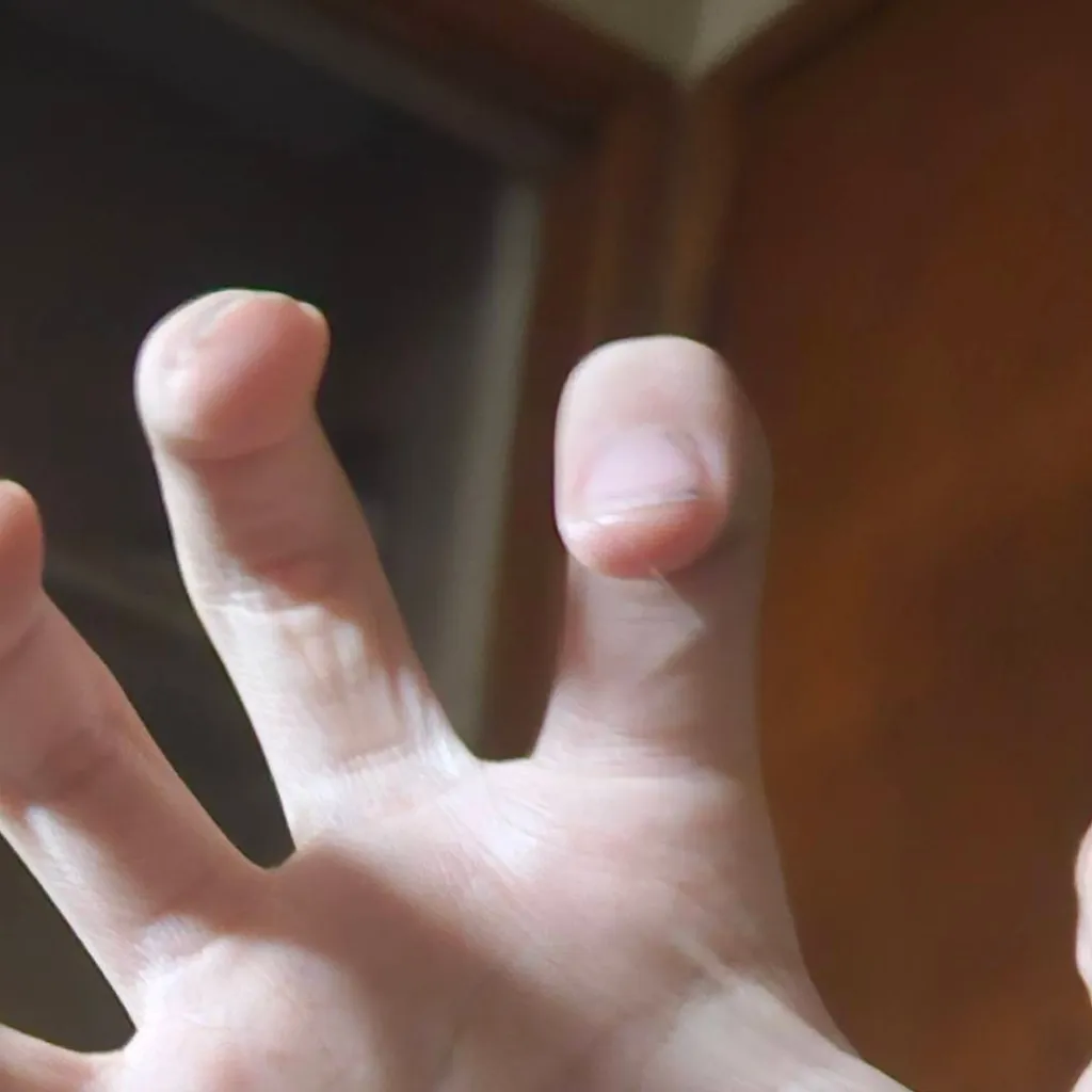 chat with ai character: hand 2