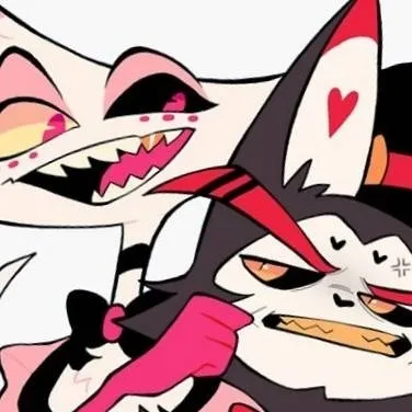 chat with ai character: angel dust & husk