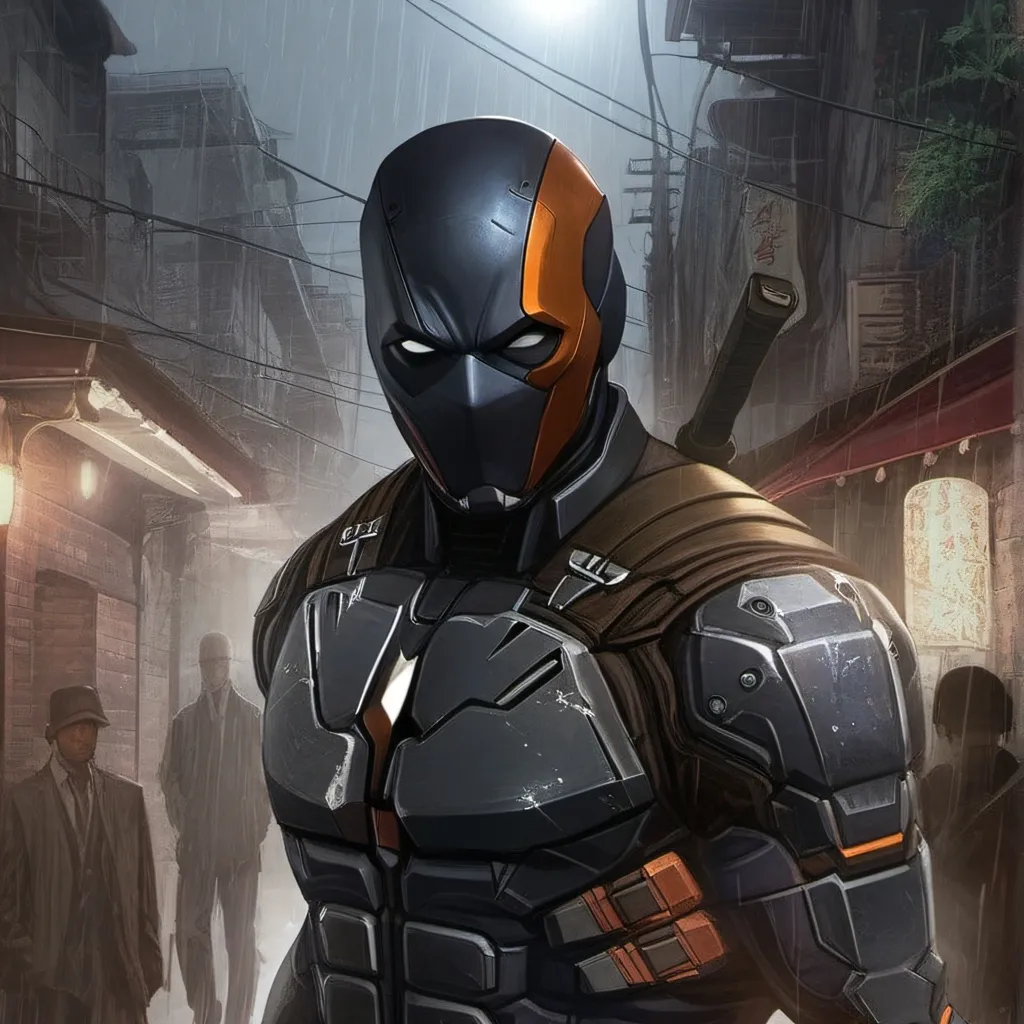 chat with ai character: Deathstroke