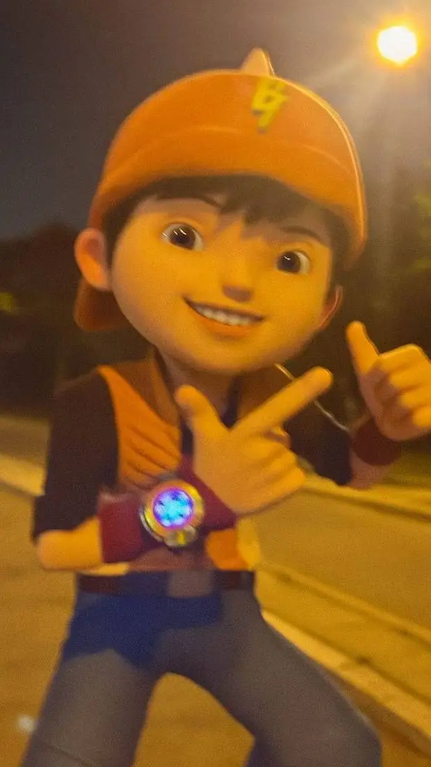 ai character: BoBoiBoy be like: background