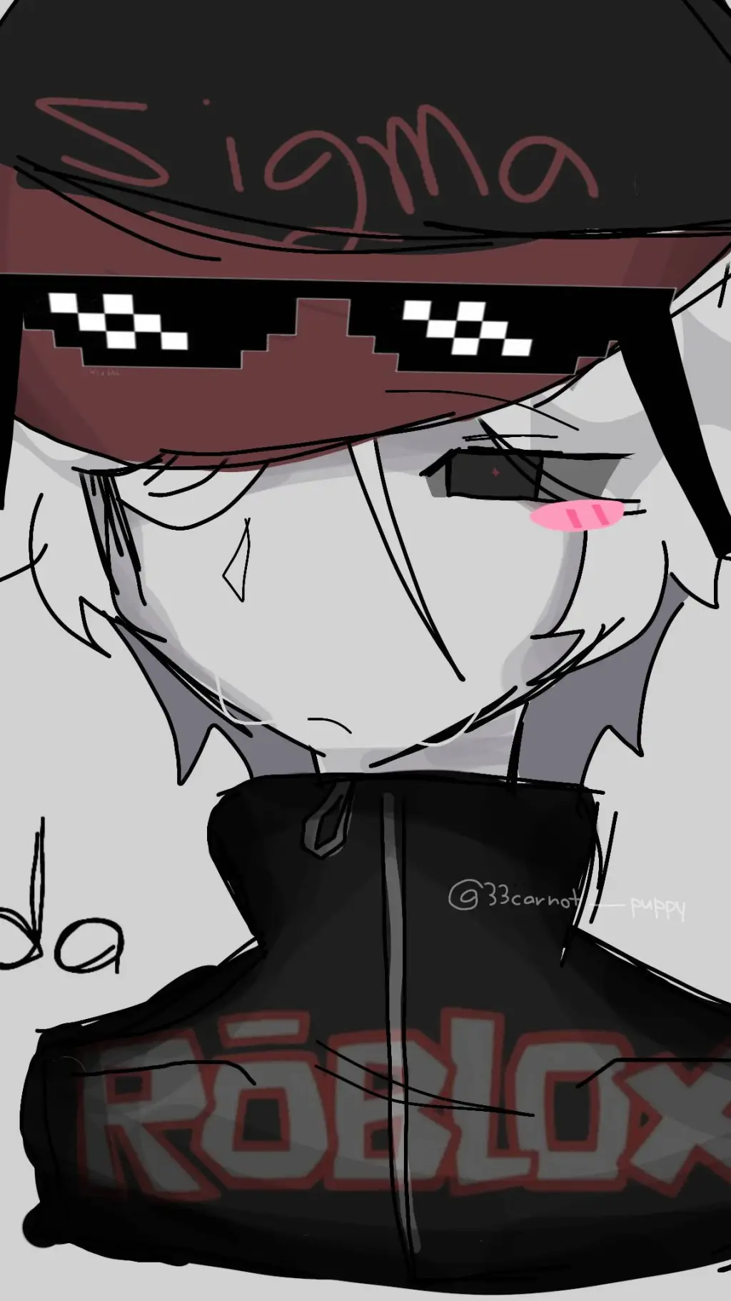 ai character: panda background