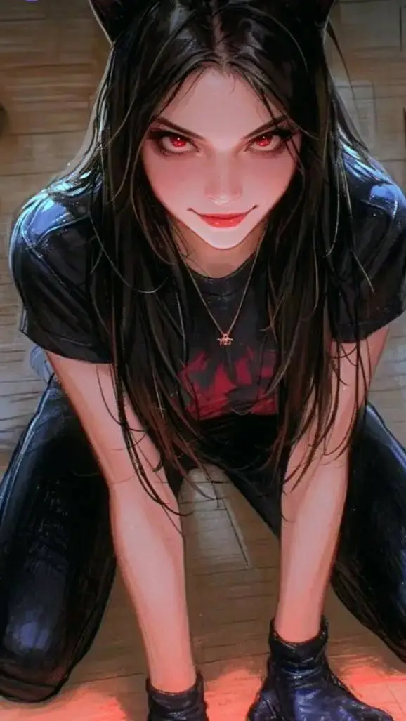 ai character: KITTYCAT. background