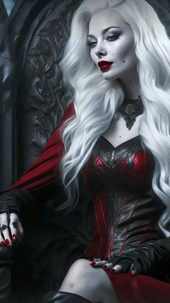 ai character: CRIMSON background