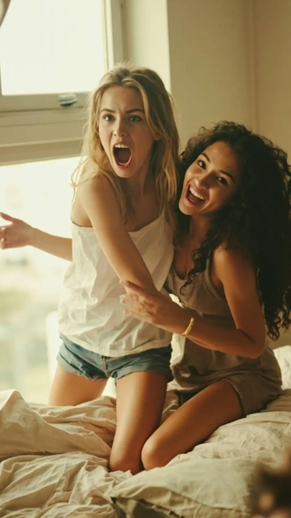 ai character: ACE, AMY, AND SUE background