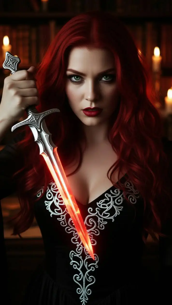 ai character: RED background