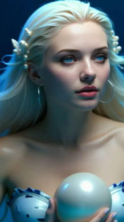 ai character: ❤ MERMAID ❤ background