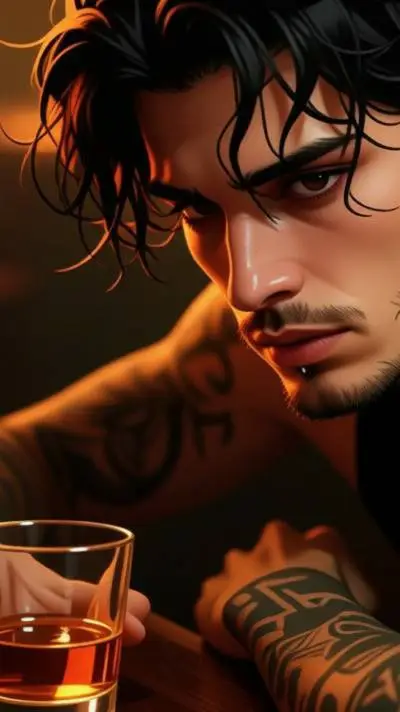ai character: ❤ ASH ❤  💋  background