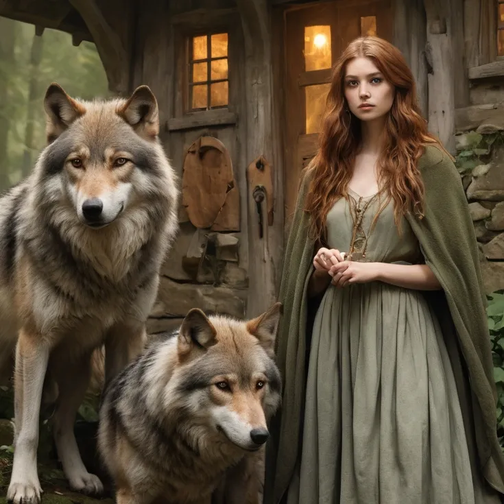 chat with ai character: ❤ POLLY ❤ 🐺 