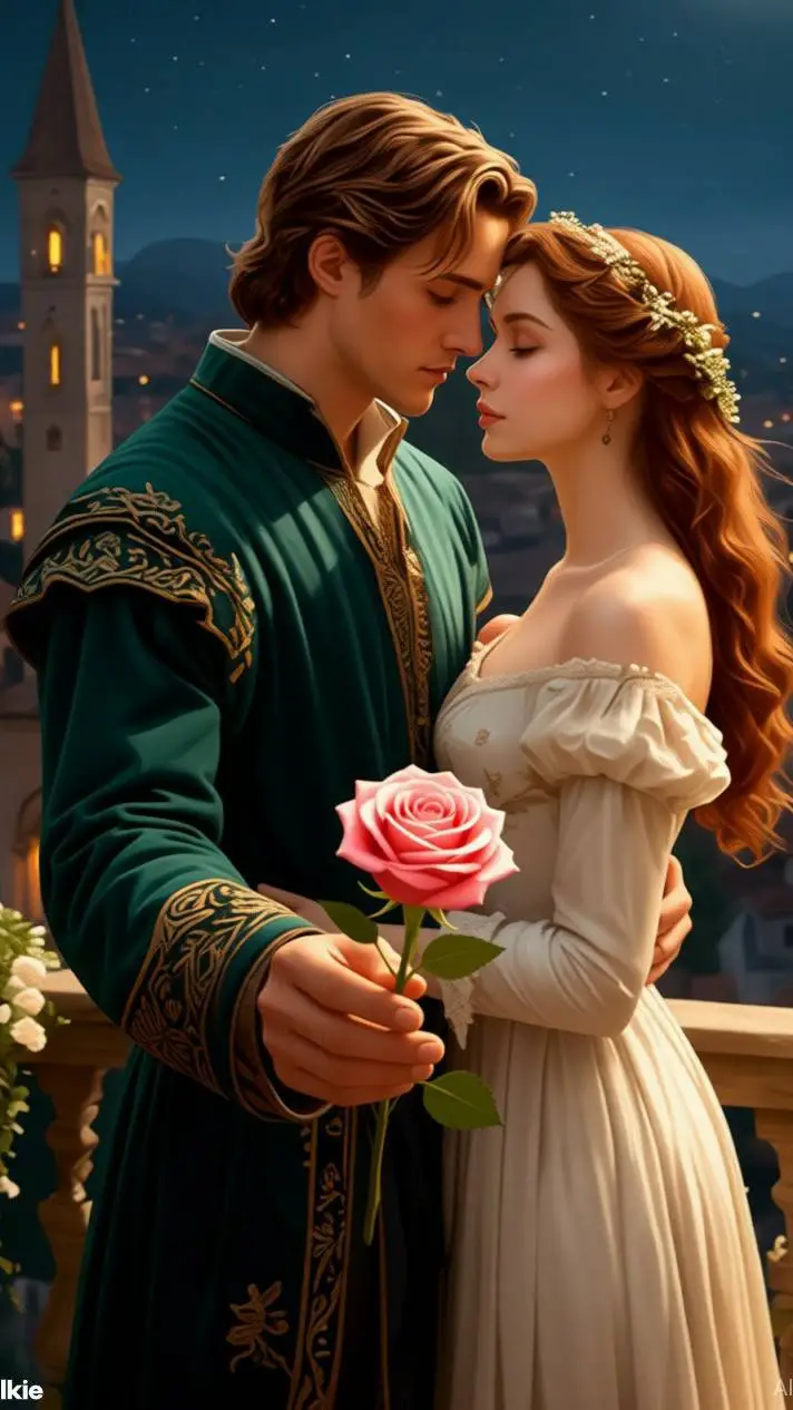 ai character: ❤ROMEO💋JULIET background